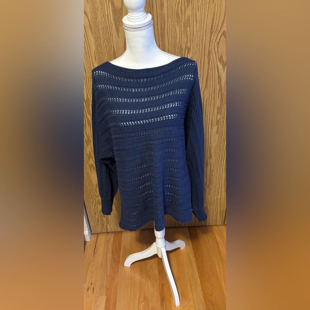 SHEIN Deep Blue Women's Sweater